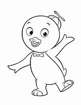 Backyardigans Coloring Pages Printable Color Print sketch template
