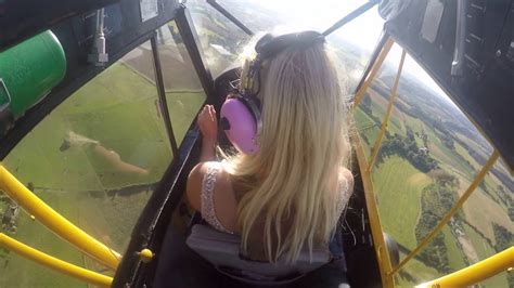 female ppl pilot tries out a piper super cub taildragger conversion youtube