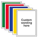 signs labels tags stickers custom sign builder safetysignsless