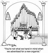 Church Music Organ Organist Humor Organists Pastor Cartoon Cartoons Funny Comics Pipe Jokes Cartoonstock Choir Musical Quotes Dislike sketch template
