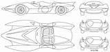 Mach Blueprints Car Other Racer Speed Cabriolet Views Suggestions Vehicle Post First Templates sketch template