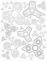Fidget Coloring Pages Spinner Spinners Color Colouring Printable Kids Sheets Print Getcolorings Colorings Paper Adult Teacherspayteachers Crafts Choose Board Camp sketch template