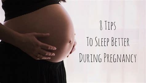 8 tips to sleep better during pregnancy hack to sleep