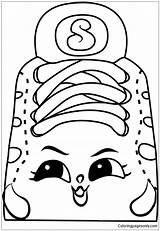 Pages Sue Sneaky Shopkins Coloring Dolls Toys sketch template