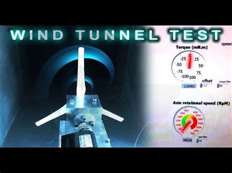 printed wind turbine test   wind tunnel youtube