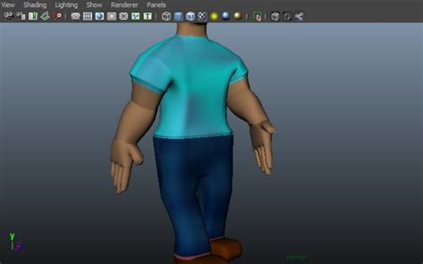 3d character model design using autodesk maya by sai girish at