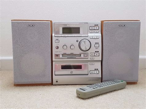 Sony Radio Cd Player Mini Disc Recorder Player With
