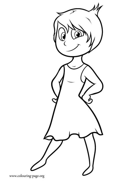 joy coloring page   coloring pages disney