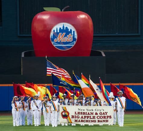 as more teams host gay pride events yankees remain a