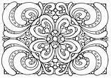 Coloring Adult Pages Adults Patterns Fabulous Source sketch template