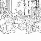 Barbie Charm School Blair Coloring Pages Princess Sister Hadley First Emily Little Isla Bff Girls sketch template