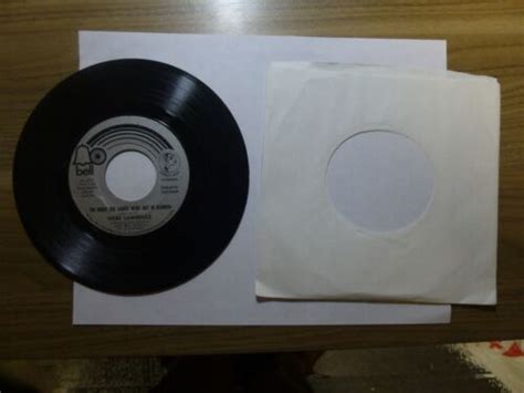 old 45 rpm record bell 45 303 vicki lawrence night the lights went