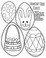 Easter Coloring Egg Pages Hunt Crayola Kids Eggs Color Print Worksheets Activities Worksheet Printable Colouring Cut Bunny Sheets Crafts Cross sketch template