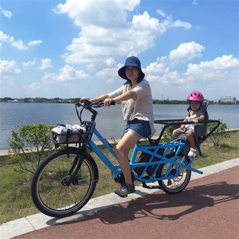 rear mid drive motor cargo electric bicycle bike  kids safety seats