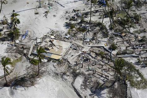 drone footage shows extent  hurricane ians damage  fort myers