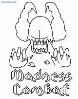 Madness Combat sketch template