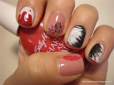 black swan nails nail art nail decorations