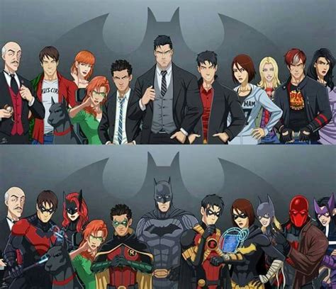 bat family dc comics characters batman comics marvel dc comics