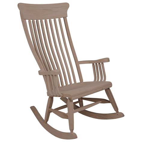 daniels amish daniel rocker   solid wood rocking chair