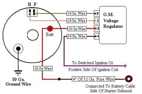 gm  wire alternator wiring diagram ibrahimaekam