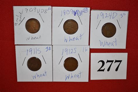 lot  wheat pennies