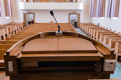 pulpit   church stock photo  image  istock