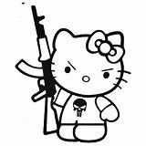 Decal Punisher Chloride Polyvinyl Pngwing Ballzbeatz Sanrio Monochrome Hiclipart Miscellaneous sketch template