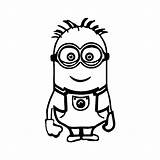 Minions 210mm sketch template