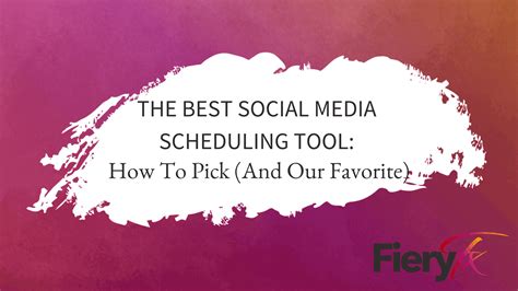 social media scheduler    pick   favorite