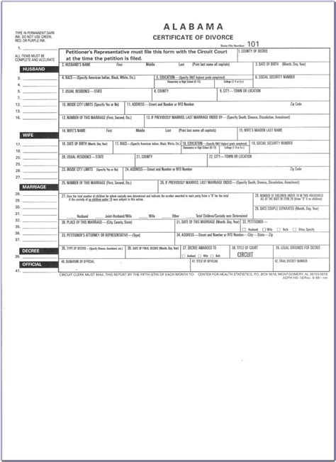 fault divorce forms alabama form resume examples wqojlgkx
