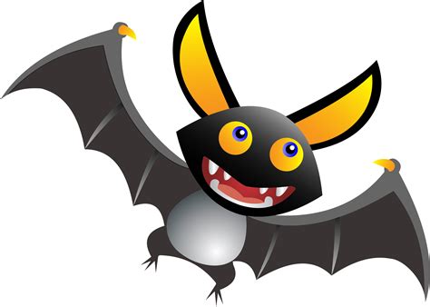cartoon bat clipart
