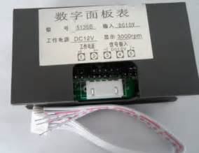 cfc digital display panel meter digital inverter dedicated tachometer   display range