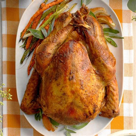 juicy roast turkey recipe taste of home