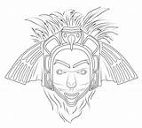 Eagle Colorare Americani Nativi Ausmalbilder Indianer Maske Maschera Disegno Acchiappasogni Adler Indianische Wigwam Ausmalbild Ausdrucken Coloriages Natif Lart Aquila Indianen sketch template