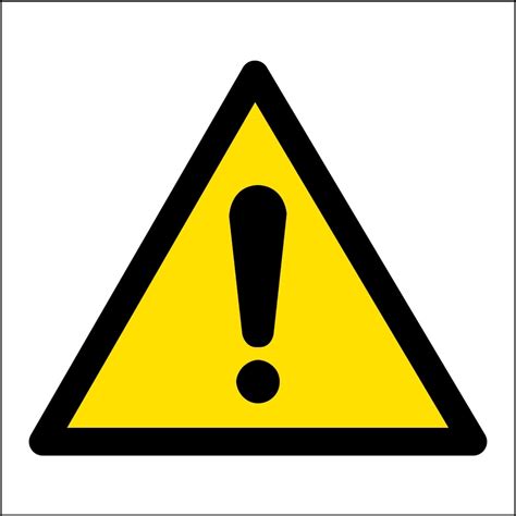 hazard warning safety signs  key signs uk