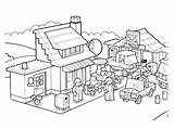 Minecraft House Coloring Pages Color Sheets Getcolorings Printable Getdrawings sketch template