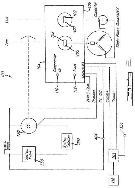 copeland potential relay wiring diagram run capicator  electrical circuit diagram