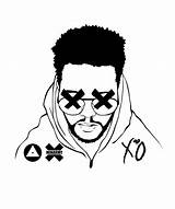 Weeknd Drawing Coloring Pages Xo Sketch Abel Drawings Paintings Tumblr Music Lineart Wireless Makkonen Dose Madness Behind Beauty Over Popular sketch template