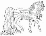 Coloring Draft Horse Pages Popular sketch template