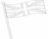 Kingdom United Coloring Pages Flag sketch template