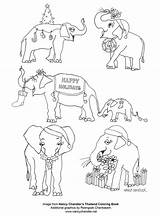Coloring Thailand Pages Thai Elephant Christmas Nancy Chandler Drawing Getcolorings Flag Getdrawings Elephants Printable sketch template