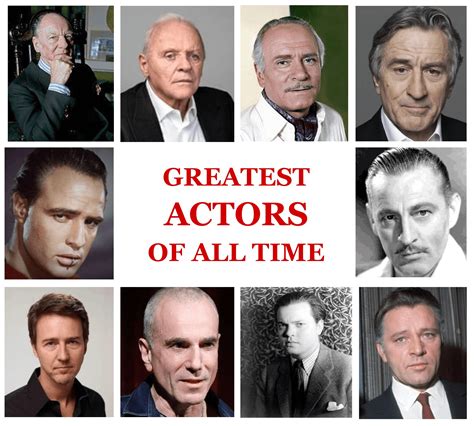 The 40 Greatest Actors Of All Time Ranked Gambaran