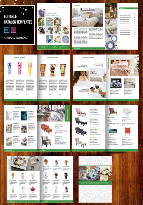 product catalog template  hat catalog shoe catalog template hand bag template accessory
