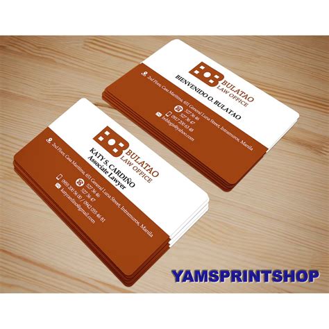 calling card business card shopee philippines