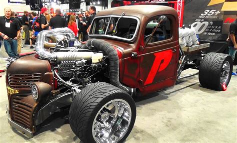 This Incredible Rat Rod Diesel Flatbed Truck Is One Of A