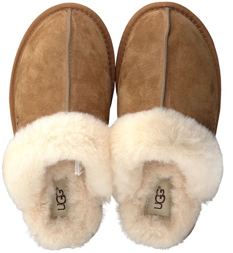 cognacfarbene ugg hausschuhe scuffette ii omoda