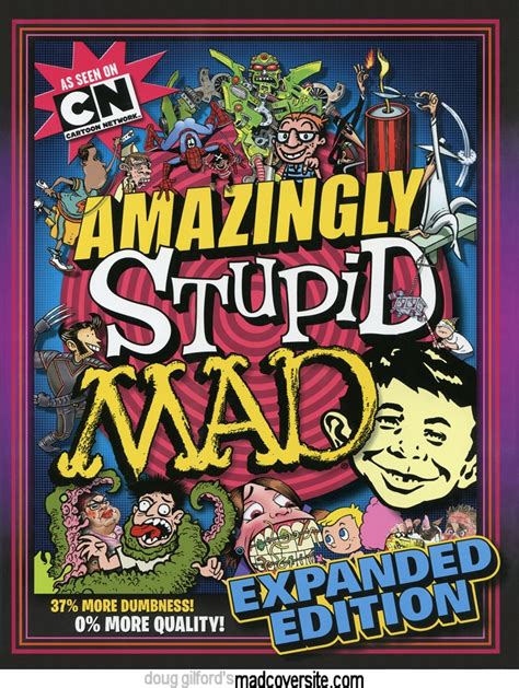 Doug Gilfords Mad Cover Site Amazingly Stupid Mad Expanded Edition