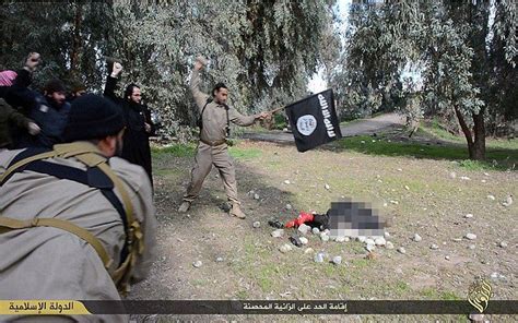 isis photo dump reveals new crucifixions man thrown off