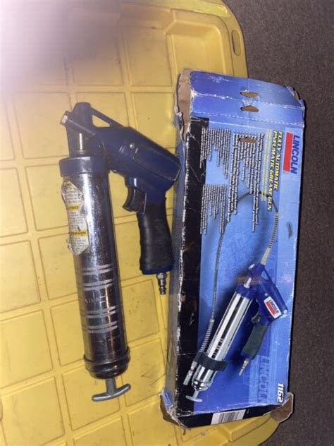 bc lincoln  air operated grease gun  sale  ebay