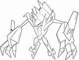 Necrozma Pokemon Coloring Pages Pokémon Drawings sketch template